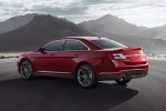 Picture of 2017 Ford Taurus SHO Sedan in Ruby Red Metallic Tinted Clearcoat