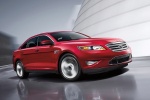 Picture of 2017 Ford Taurus SHO Sedan in Ruby Red Metallic Tinted Clearcoat