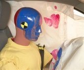 2010 GMC Acadia IIHS Frontal Impact Crash Test Picture