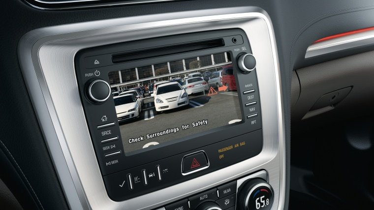 2013 GMC Acadia SLT Dashboard Screen Picture
