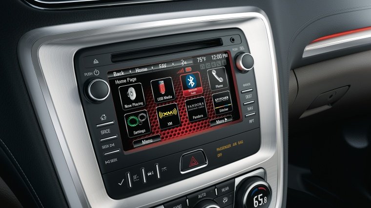 2014 GMC Acadia SLT Dashboard Screen Picture