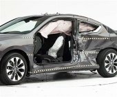 2015 Honda Accord Coupe IIHS Side Impact Crash Test Picture