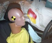 2015 Honda Accord Coupe IIHS Side Impact Crash Test Picture