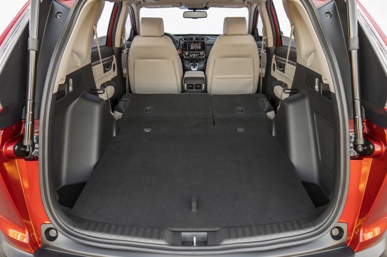 2017 Honda CR-V Touring AWD Trunk with Rear Seats Folded Picture