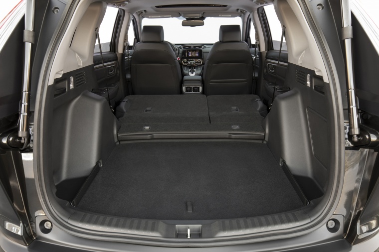 2018 Honda CR-V Touring AWD Trunk with Rear Seats Folded Picture