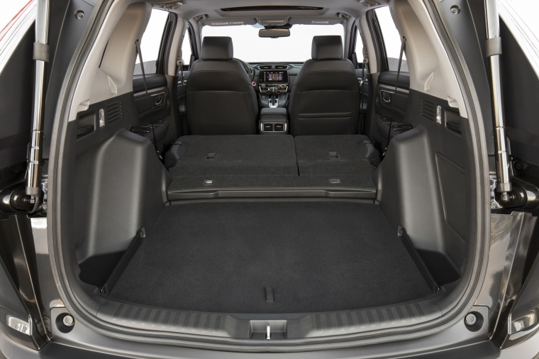 2018 Honda CR-V Touring AWD Trunk with Rear Seats Folded Picture