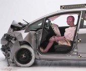 2013 Honda Fit Hatchback IIHS Frontal Impact Crash Test Picture
