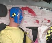 2013 Honda Fit Hatchback IIHS Frontal Impact Crash Test Picture