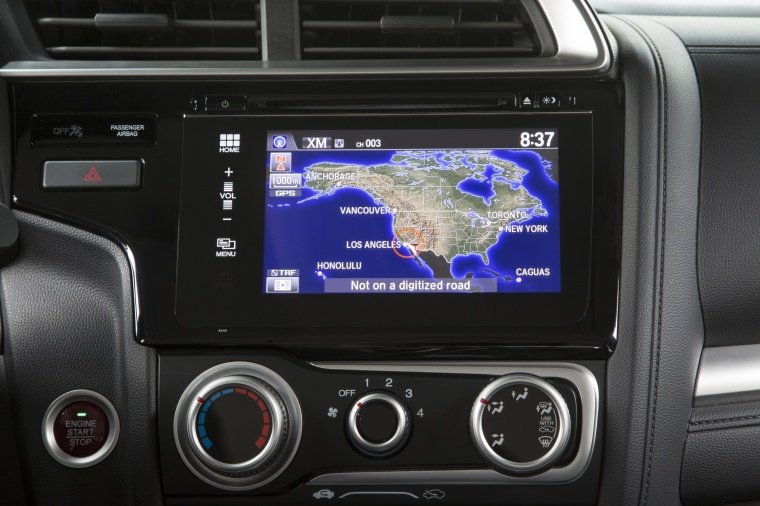 2015 Honda Fit Center Stack Picture