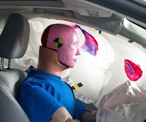 2016 Honda HR-V IIHS Frontal Impact Crash Test Picture