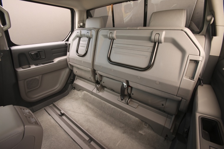 2012 Honda Ridgeline Rear Seats Picture