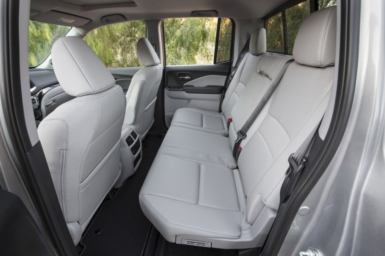 2017 Honda Ridgeline AWD Rear Seats Picture