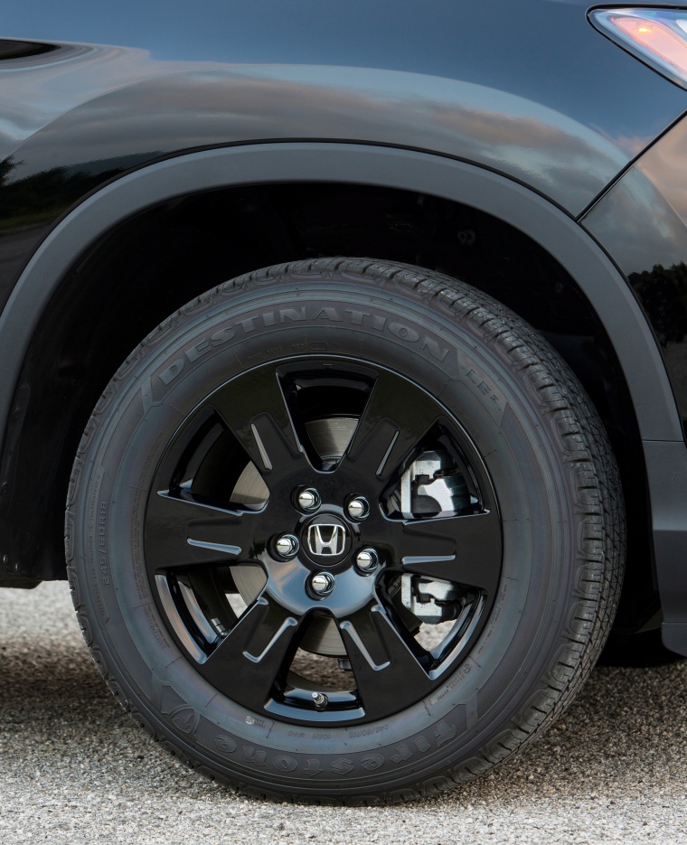 2017 Honda Ridgeline Black Edition AWD Rim Picture