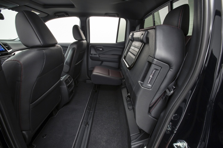 2017 Honda Ridgeline Black Edition AWD Rear Seats Folded Picture