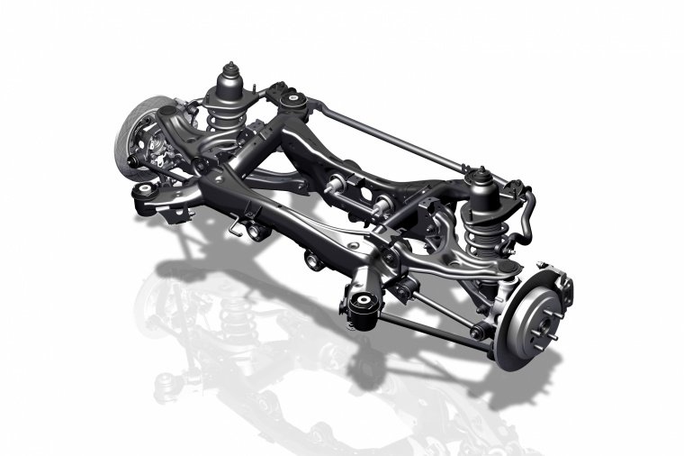 2018 Honda Ridgeline AWD Rear Suspension Picture