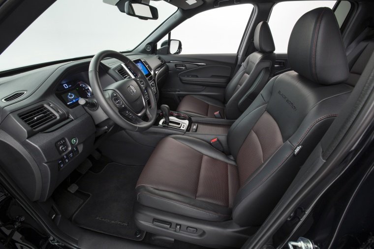 2018 Honda Ridgeline Black Edition AWD Front Seats Picture