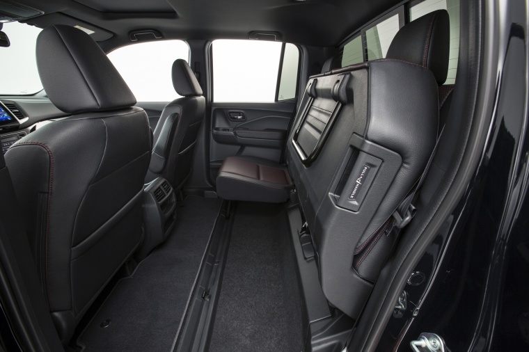 2018 Honda Ridgeline Black Edition AWD Rear Seats Folded Picture