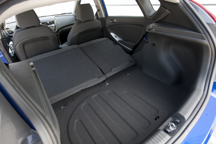 2012 Hyundai Accent Hatchback Trunk Picture