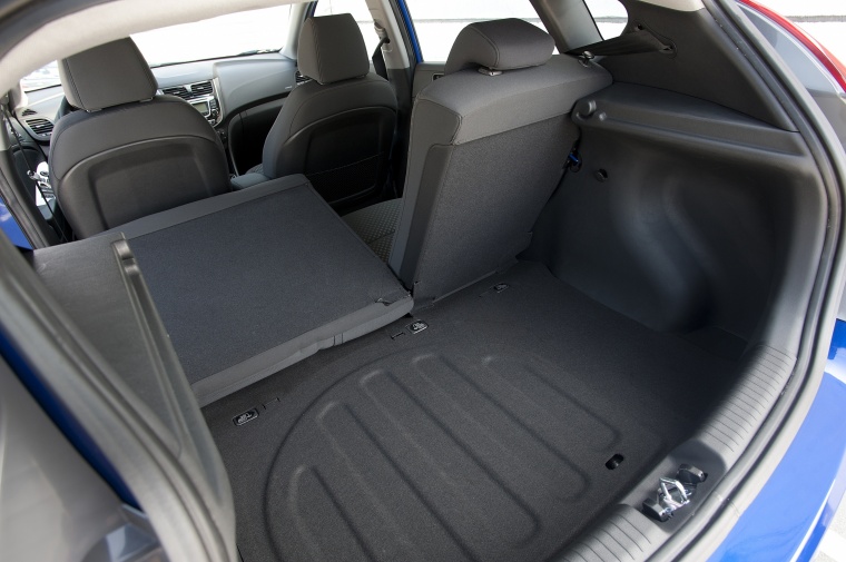 2013 Hyundai Accent Hatchback Trunk Picture