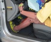 2013 Hyundai Accent Sedan IIHS Frontal Impact Crash Test Picture