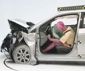 2014 Hyundai Accent Sedan IIHS Frontal Impact Crash Test Picture