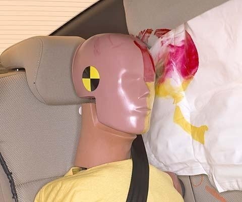2016 Hyundai Accent Sedan IIHS Side Impact Crash Test Picture