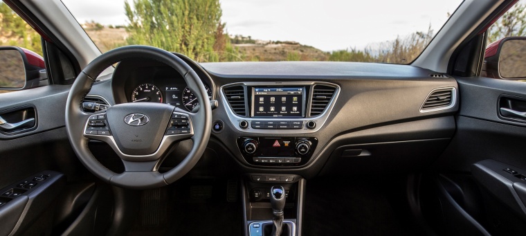 2018 Hyundai Accent Sedan Cockpit Picture