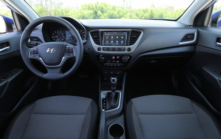 2018 Hyundai Accent Sedan Cockpit Picture