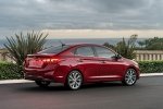 Picture of 2018 Hyundai Accent Sedan in Pomegranate Red