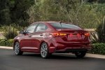 Picture of 2018 Hyundai Accent Sedan in Pomegranate Red