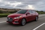 Picture of 2018 Hyundai Accent Sedan in Pomegranate Red