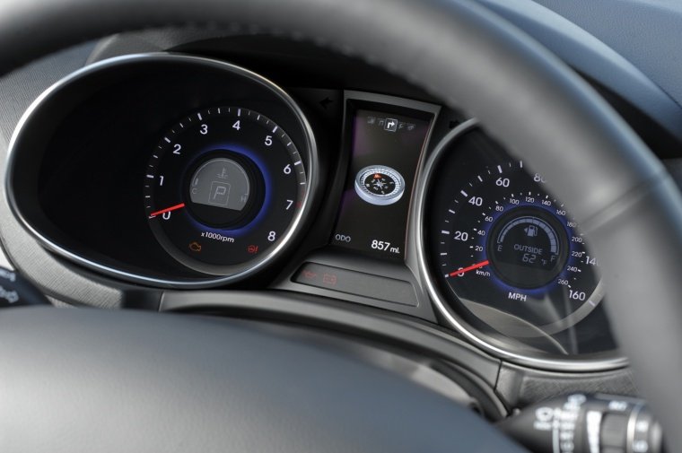 2013 Hyundai Santa Fe Gauges Picture