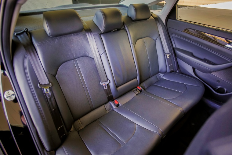 2015 Hyundai Sonata Limited Rear Seats Picture