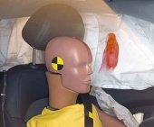2013 Hyundai Tucson IIHS Side Impact Crash Test Picture
