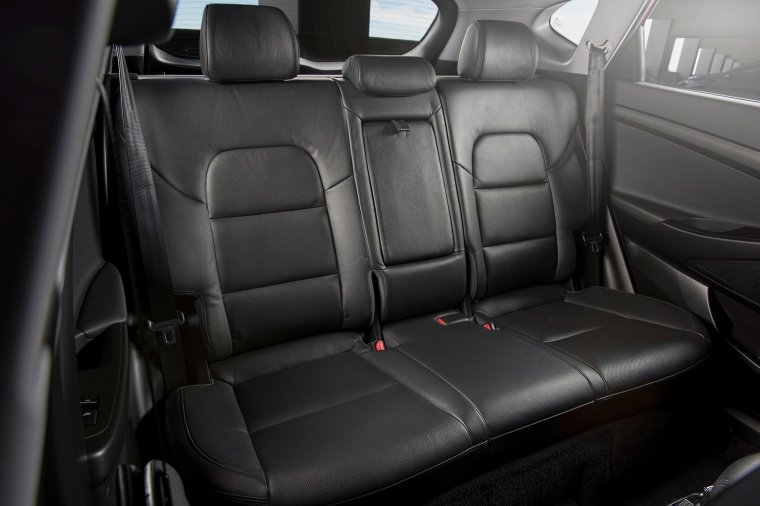 2016 Hyundai Tucson Limited 1.6T AWD Rear Seats Picture