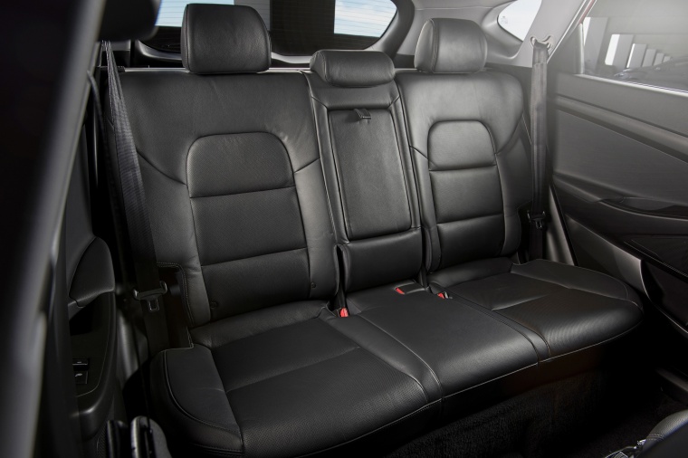 2017 Hyundai Tucson Limited 1.6T AWD Rear Seats Picture