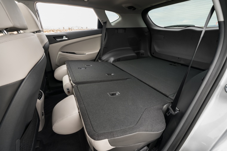 2020 Hyundai Tucson Rear Seats Folded Picture