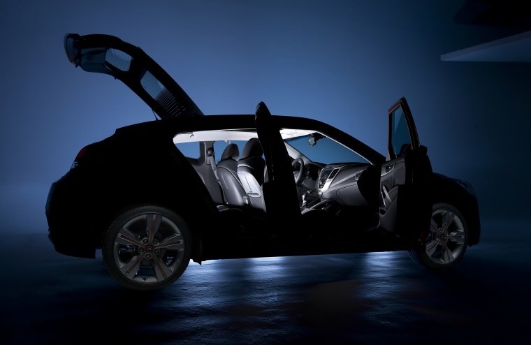 2012 Hyundai Veloster Interior Picture