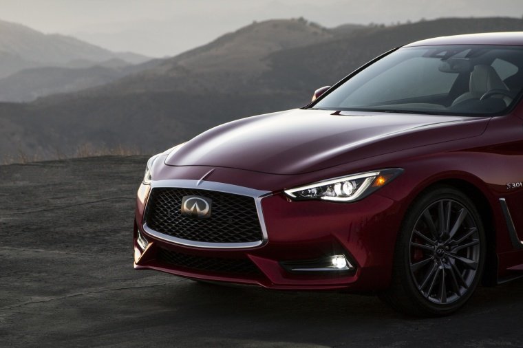 2017 Infiniti Q60 Coupe 3.0T Red Sport 400 Front Fascia Picture