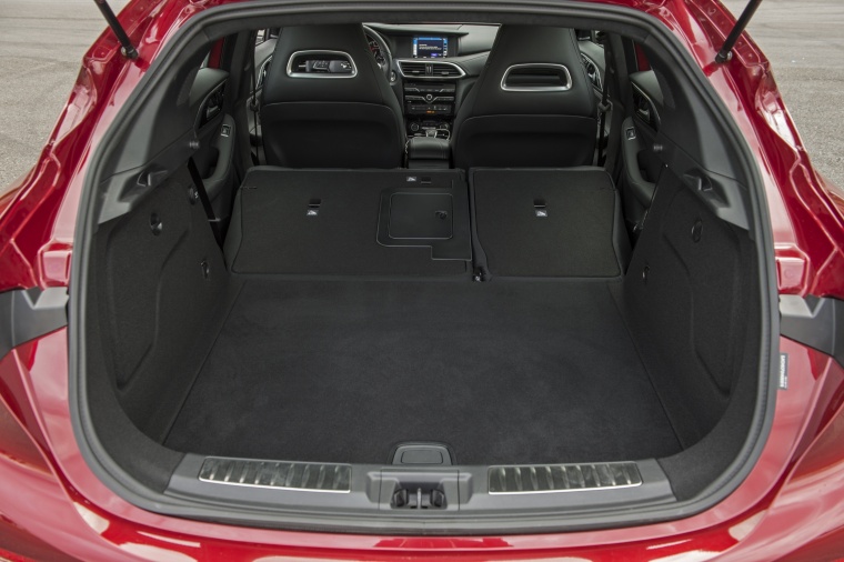 2018 Infiniti QX30S Trunk with Seats Folded Picture