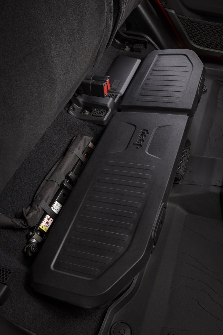 2020 Jeep Gladiator Crew Cab Rubicon 4WD Underseat Storage Picture