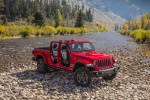 Picture of 2020 Jeep Gladiator Crew Cab Rubicon 4WD without doors and roof in Firecracker Red Clearcoat