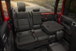 Picture of 2020 Jeep Gladiator Crew Cab Rubicon 4WD Rear Seats with Backrest Folded