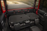 Picture of 2020 Jeep Gladiator Crew Cab Rubicon 4WD Rear Seats with Backrest Folded