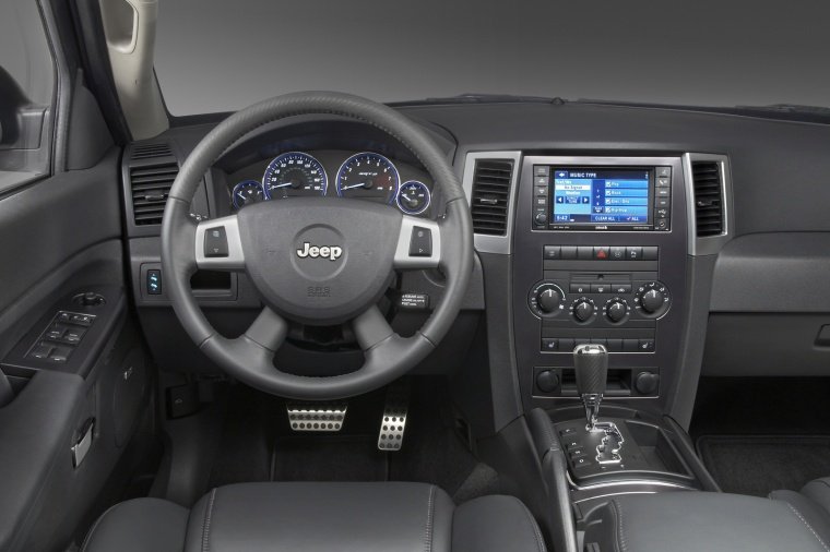 2010 Jeep Grand Cherokee SRT8 Cockpit Picture