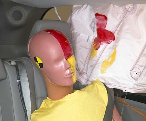 2012 Jeep Grand Cherokee IIHS Side Impact Crash Test Picture