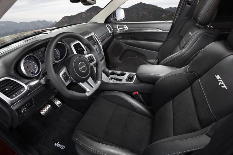 2013 Jeep Grand Cherokee SRT8 4WD Front Seats Picture