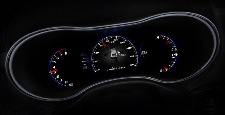 2016 Jeep Grand Cherokee SRT 4WD Gauges Picture
