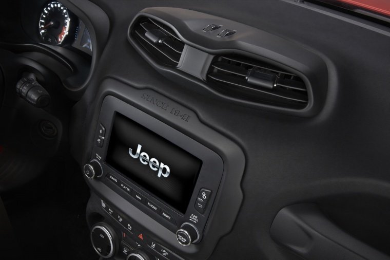2017 Jeep Renegade Trailhawk 4WD Center Stack Picture