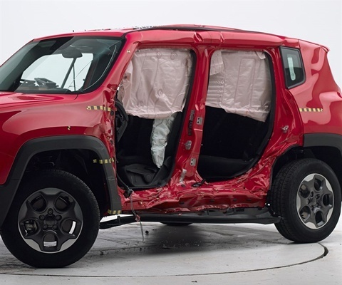 2017 Jeep Renegade IIHS Side Impact Crash Test Picture